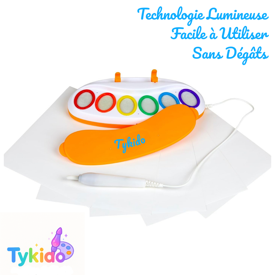 Tykido™ Pinceau Magique Lumineux - une Fusion Éblouissante de Créativité et Téchnologie